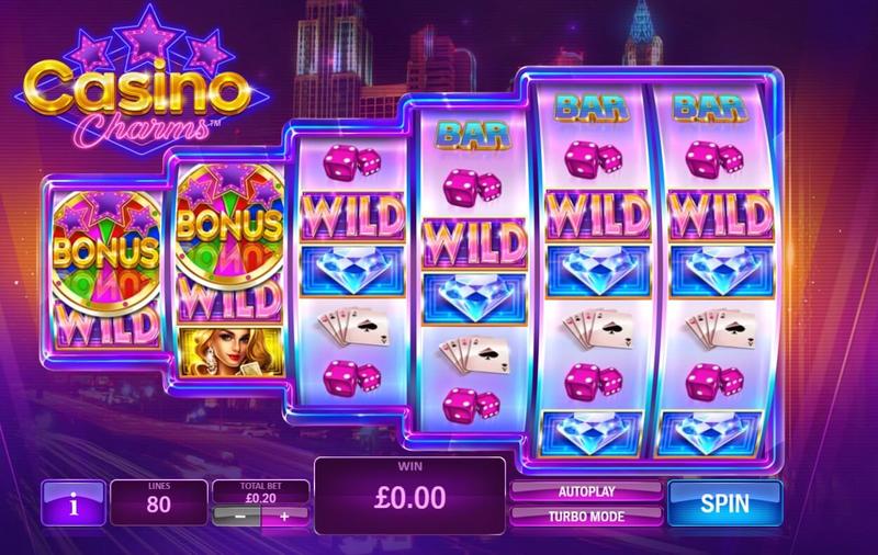 Playtech Casino Charms Pokie Screenshot