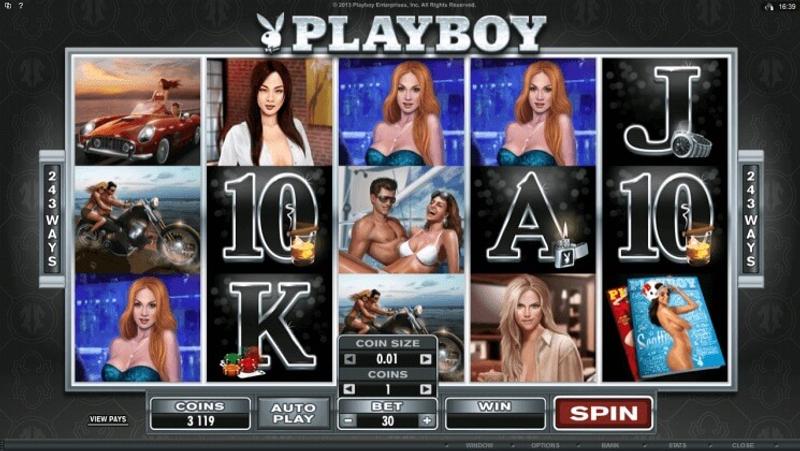 Microgaming Playboy Pokie Screenshot