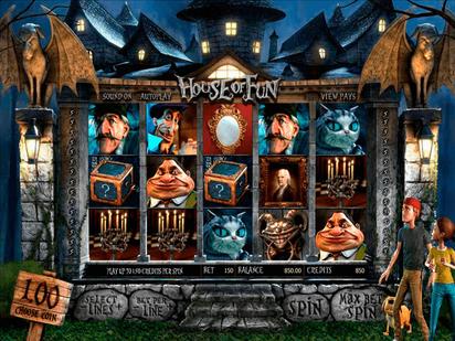Betsoft House of Fun Screenshot