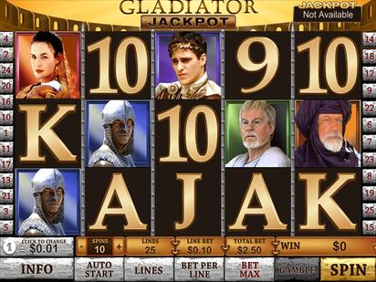 Playtech Gladiator Screenshot